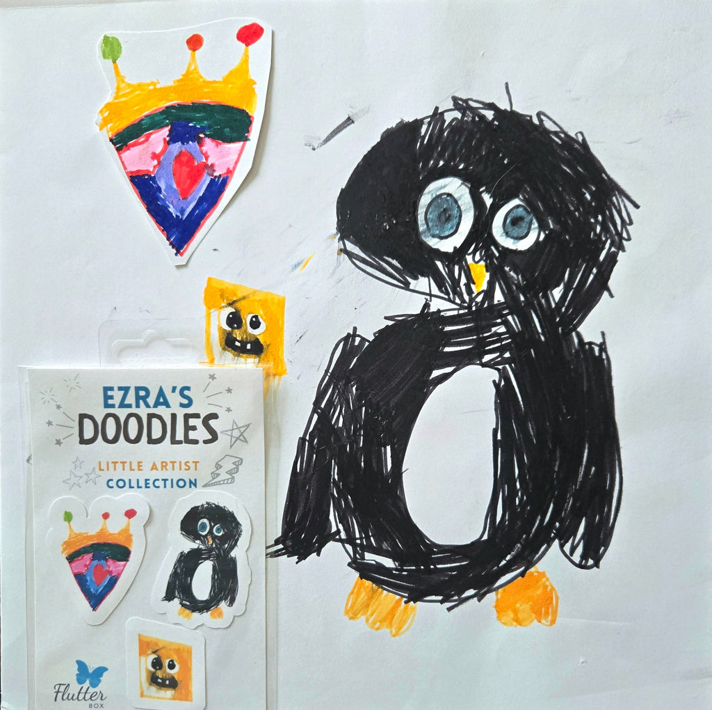 Little Artist Collection – Custom Stickers From Your Child’s Drawings