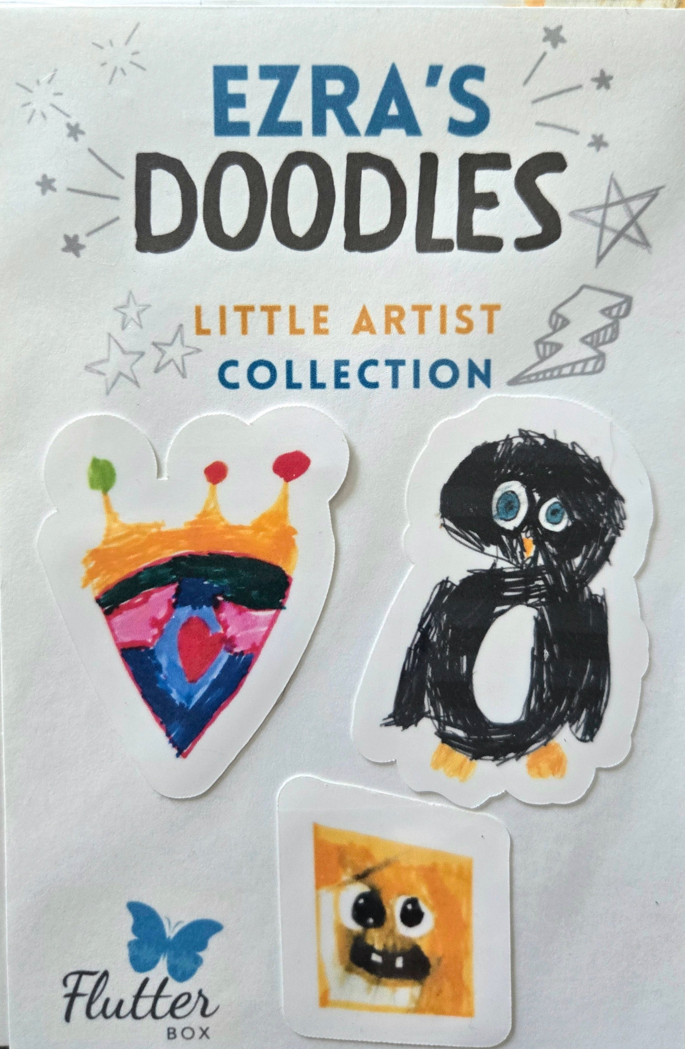 Little Artist Collection – Custom Stickers From Your Child’s Drawings