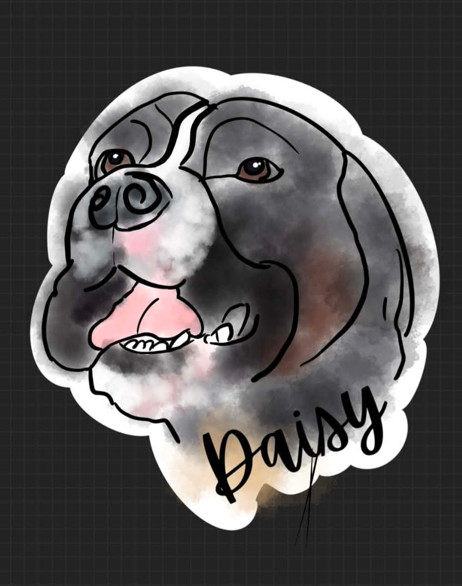 🐾 Custom Pet Sticker + Magnet Bundle