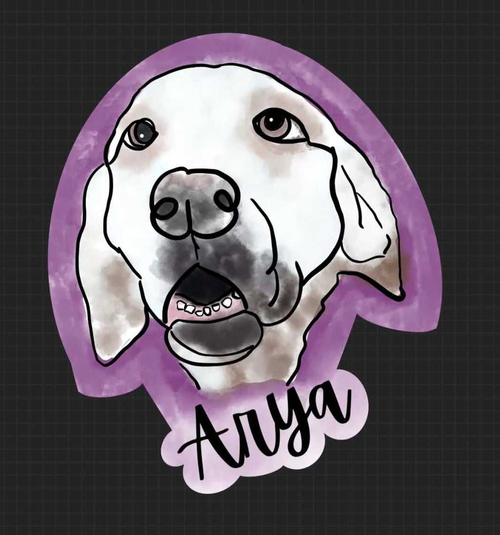 🐾 Custom Pet Sticker + Magnet Bundle